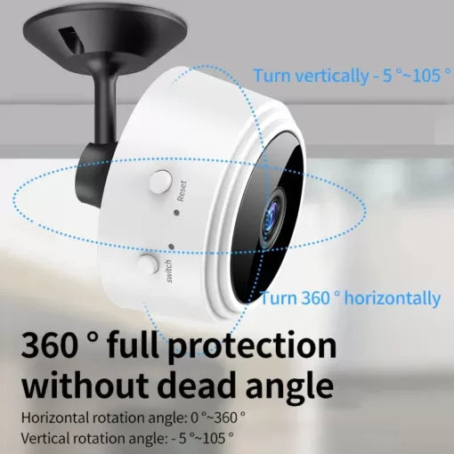 A9 Mini WiFi HD Security Camera – 1080P Wireless Home Monitoring