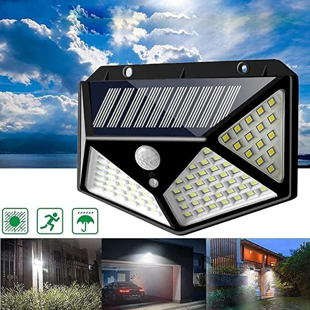 Ultra-Bright Solar Motion Sensor Light – Waterproof Outdoor Security