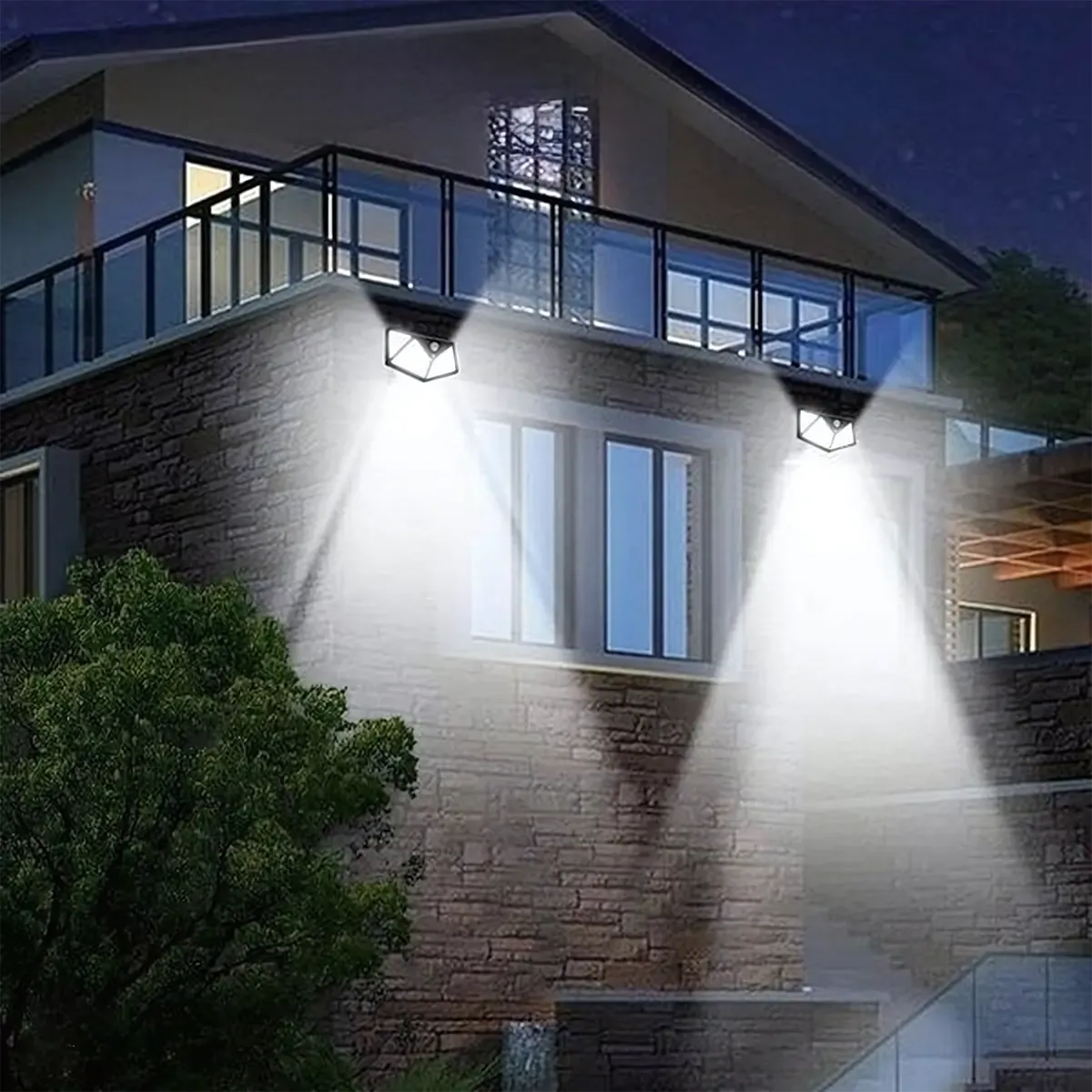 Ultra-Bright Solar Motion Sensor Light – Waterproof Outdoor Security