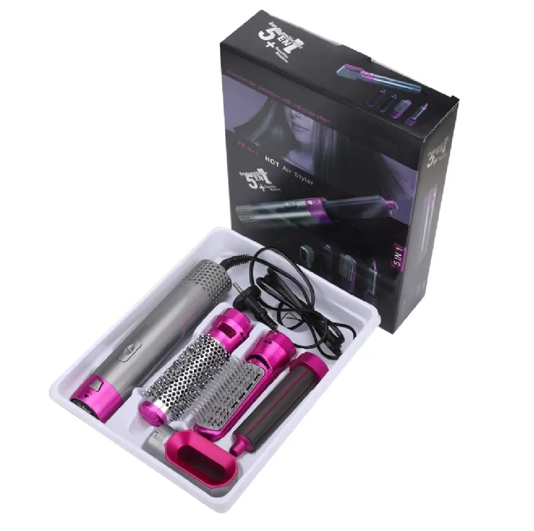 5-in-1 Professional Hair Styler – Salon Quality Air Wrap & Curler