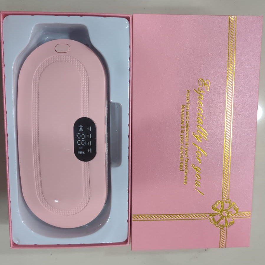 Portable Menstrual Cramp Relief Belt – Electric Heating & Massage