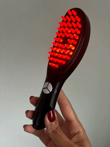 Electric Light Therapy Massage Comb – Hair Growth & Scalp Care