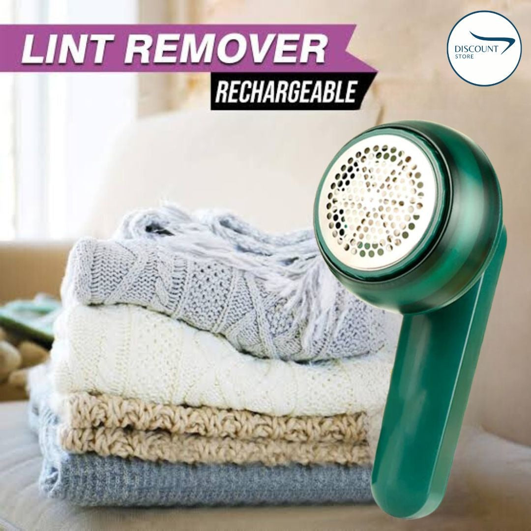 Portable Lint Remover & Manual Fabric Shaver for Clothes, Pet Hair, and Upholstery